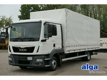 Curtainsider truck MAN 12.220 BL TGL, 7.200mm lang, Lbw, AHK, Euro 6: picture 1