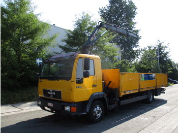 Dropside/ Flatbed truck MAN 12.224: picture 1