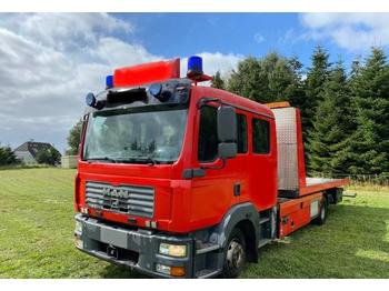 Dropside/ Flatbed truck MAN 12.240 239 cv car carrier truck Renault-Iveco: picture 1