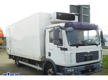 Refrigerator truck MAN 12.240 TGL, lang 6200mm, seitl.Tür, Carrier, Klima: picture 1