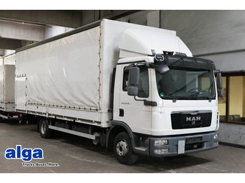 Curtainsider truck MAN 12.250 TGL, Gardine, 7,1 m. lang, 1,5 t. LBW.: picture 1