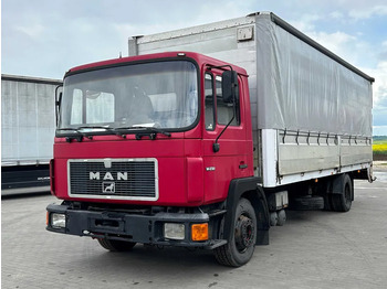 MAN 14-232 - Curtainsider truck: picture 1