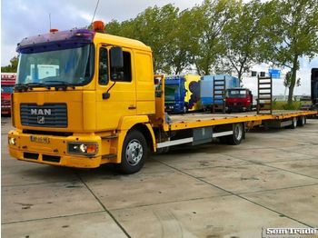 Autotransporter truck MAN 14.280 4x2 EURO 3 MANUAL GEAR: picture 1