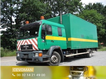Box truck MAN 15.264 doka bakwagen met laadklep: picture 1