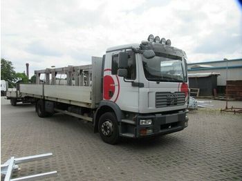 Dropside/ Flatbed truck MAN 15.280 TGM Pritsche, 8,20 m, Klima, AHK: picture 1