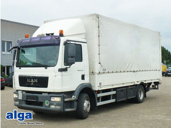 Curtainsider truck MAN 15.290 TGM, 6.550mm lang, 290PS, Nutzlast 8,2to.: picture 1