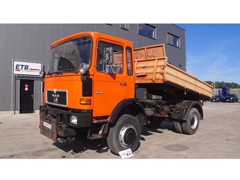 Tipper MAN 16.192 (BIG AXLE / STEEL SUSPSENSION / 4X4 / 6 CYLINDER): picture 1
