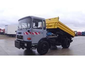 Tipper MAN 17.170 (BIG AXLE / FULL STEEL SUSPENSION / MANUAL PUMP / 6 CYLINDER): picture 1