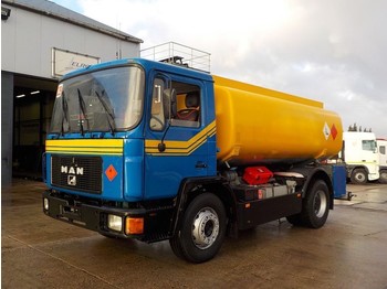 Tank truck MAN 17.292 (BIG AXLE / 6CYLINDER / 13200L / 2 COMPARTMENTS): picture 1
