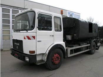 Tank truck MAN 19 281 BREINING Spritzrampe Asphalt Bitumen Tank: picture 1