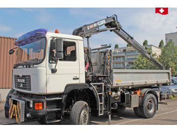 Dropside/ Flatbed truck MAN 19.310   4x4: picture 1