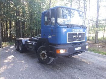 Cab chassis truck MAN 26.272 model 1993 6x4 - chassis: picture 1