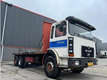 MAN 26.321 Manual + FULL STEEL (6x4) - Dropside/ Flatbed truck: picture 3