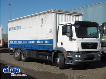 Curtainsider truck MAN 26.340 TGM 6x2, lang 7300mm, Klima, 16800 kg NL.: picture 1