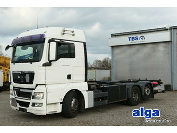Container transporter/ Swap body truck MAN 26.400 TGX/ADR/Falt LBW/Intarder/Klima: picture 1