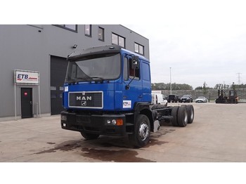 Cab chassis truck MAN 26.403 (6 CYLINDER ENGINE WITH ZF-GEARBOX / EURO 2 / BIG AXLE / 10 TIRES / 6X4): picture 1