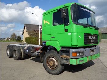 Cab chassis truck MAN 26-403 6x6 long chassis: picture 1