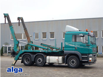 Skip loader truck MAN 26.413 6x2 Meiller AK 16, kpl. Rep. 30.000 EURO.: picture 1