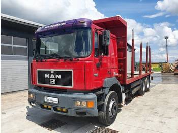 Dropside/ Flatbed truck MAN 26.422 6X4: picture 1