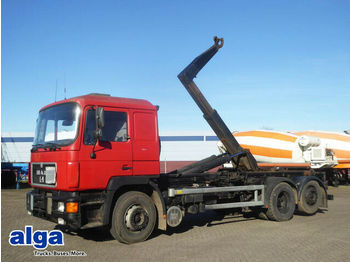 Hook lift truck MAN 26.422, Hüffermann, 6,5 m. lang, 2 Liegen!: picture 1