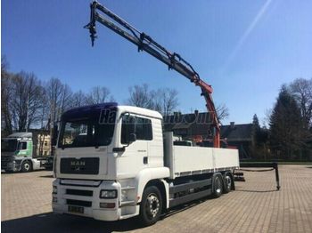 Dropside/ Flatbed truck MAN 26.430 TGA: picture 1