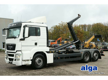Hook lift truck MAN 26.440 BLT TGS 6x2, Meiller RK20.70, wenig KM: picture 1