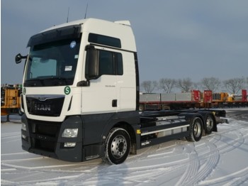 Container transporter/ Swap body truck MAN 26.440 TGX intarder: picture 1