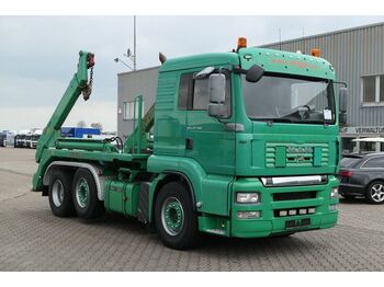 Skip loader truck MAN 26.480 TGA BL 6x2, Meiller AK 16.T, Klima, AHK: picture 5