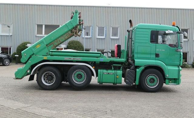 Skip loader truck MAN 26.480 TGA BL 6x2, Meiller AK 16.T, Klima, AHK: picture 6