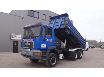 Tipper MAN 27.403 (DOUBLE FUNCTION --> TIPPER AND TRUCKHEAD / 6X6 / STEEL SUSPENSION): picture 1