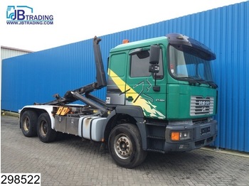 Hook lift truck MAN 27 464 6x4, EURO 2, Manual, Retarder, Airco, Hub reduction: picture 1