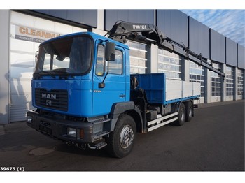 Dropside/ Flatbed truck MAN 33.364 6x4 DF Hiab 24 ton/meter laadkraan: picture 1