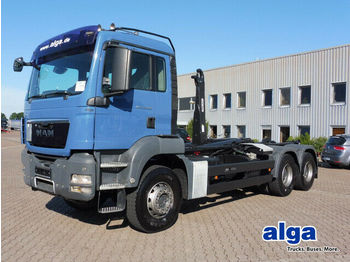 Hook lift truck MAN 33.400 TGS BB/6x4/Palfinger T20/AHK/Tempomat: picture 1