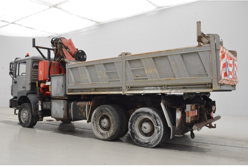 Tipper, Crane truck MAN 33.460 - 6x4: picture 10