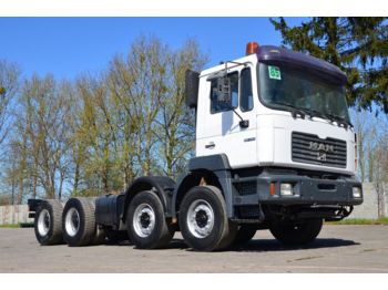 Cab chassis truck MAN 35.414 chassis 8x4 model 2000: picture 1