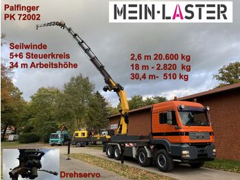 Crane truck MAN 35.480 PK 72002 34m Seilwinde + 5/6 Steuerkreis: picture 1