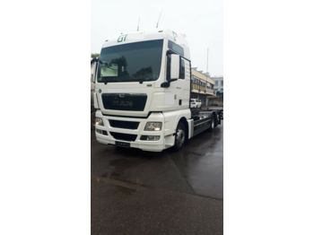 Container transporter/ Swap body truck MAN 5 X TGX 26440 FLL XXL  BDF Twistl. Lenkachse EEV: picture 1