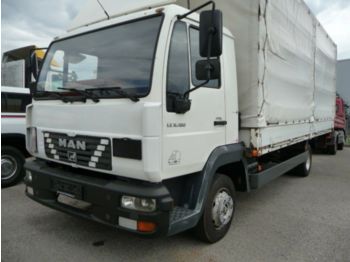 Curtainsider truck MAN 8.180: picture 1