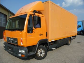 Box truck MAN 8.180 Isokoffer mit Ausbau "Womo": picture 1