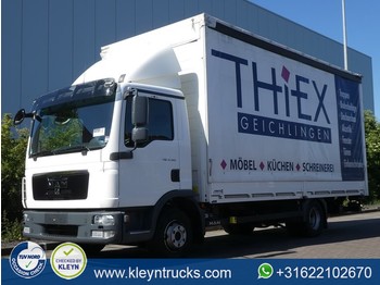 Curtainsider truck MAN 8.180 TGL bl only 65 tkm!: picture 1