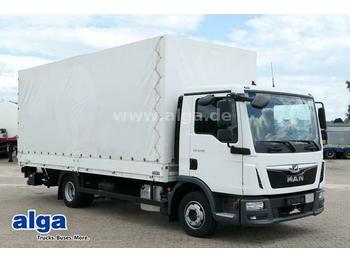 Curtainsider truck MAN 8.190 TGL BL 4x2, Euro 6, LBW, AHK, 3. Sitz: picture 1