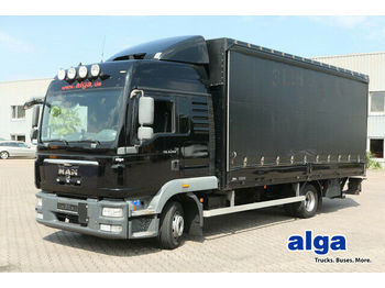 Curtainsider truck MAN 8.240 TGL BL 4x2, Gardine, LBW, AHK, Euro 4: picture 1