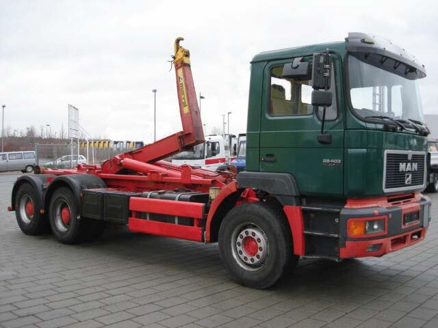 Hook lift truck MAN E69 26.403 26.403 6x2, Marrell 26.70, AHK eFH.: picture 2