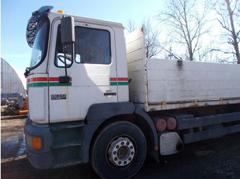 Dropside/ Flatbed truck, Crane truck MAN F2001: picture 1