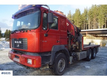 Dropside/ Flatbed truck MAN FE460: picture 1