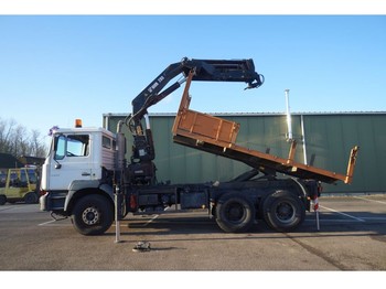 Truck MAN FE 360 A 6X4 TIPPER WITH HIAB 280-4 CRANE: picture 1