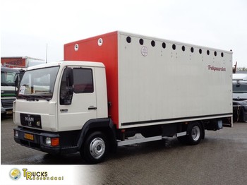 Livestock truck MAN L2000 9.153 + Euro 2 + Manual + Horse transport + INTERLIFT: picture 1