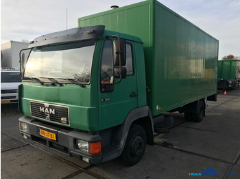 Box truck MAN L90F.150 bakwagen-laadklep: picture 1