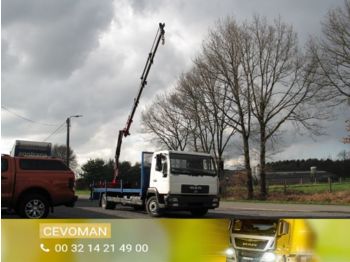 Dropside/ Flatbed truck MAN LE 12.220: picture 1
