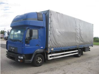 Curtainsider truck MAN LE 12.220 4x2 BB: picture 1